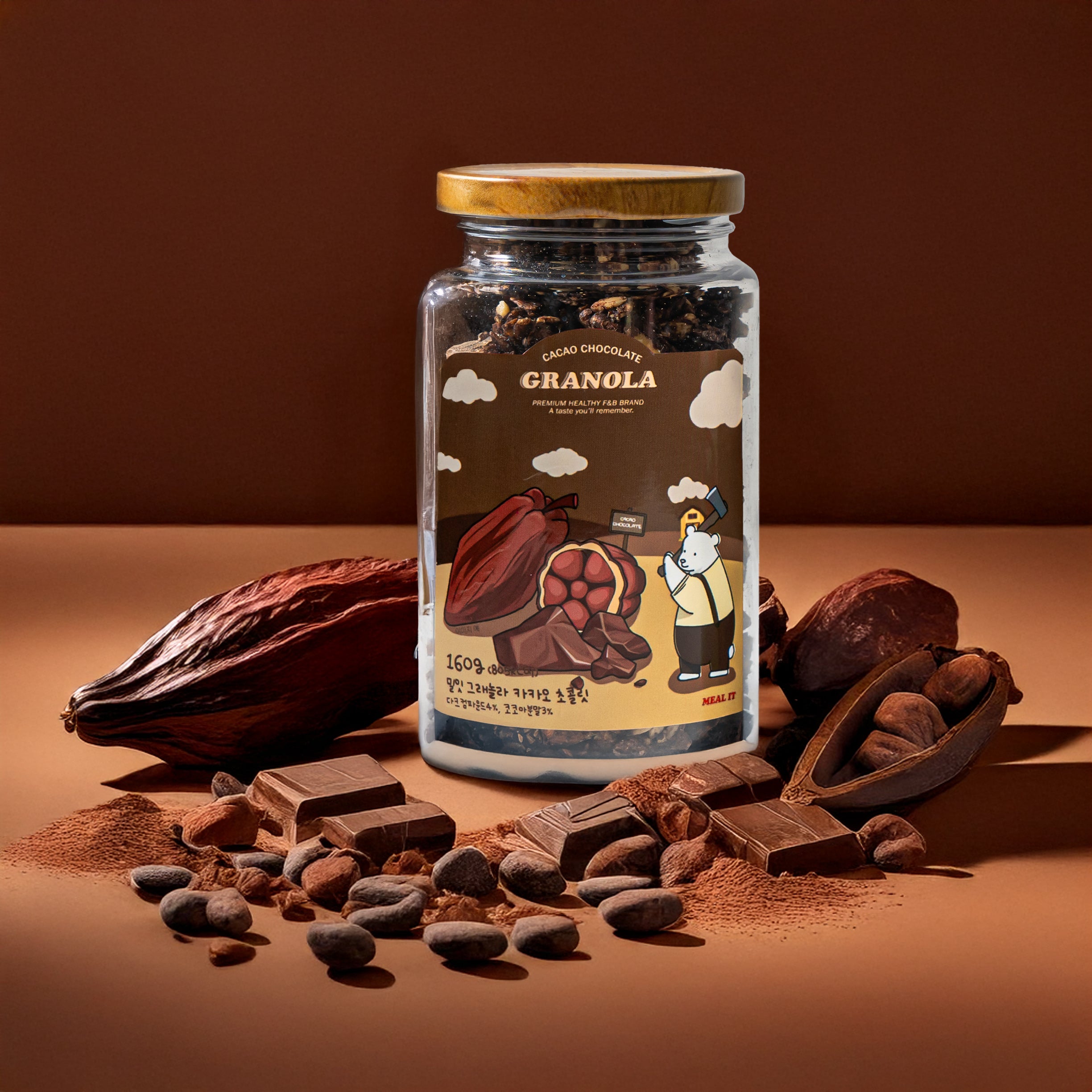 グラノーラ｜アップルシナモン・ホワイトベリー・カカオチョコ